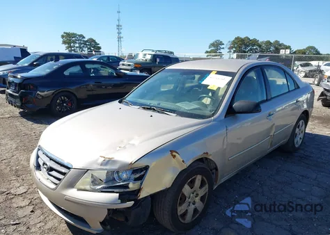 2009 Hyundai Sonata Gls из США, поврежденный, VIN 5NPET46C69H487324